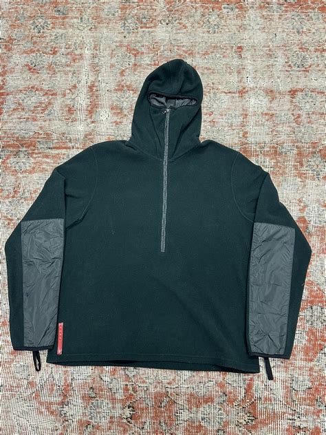 ninja fleece prada|PRADA Hoodies & Sweatshirts for Men .